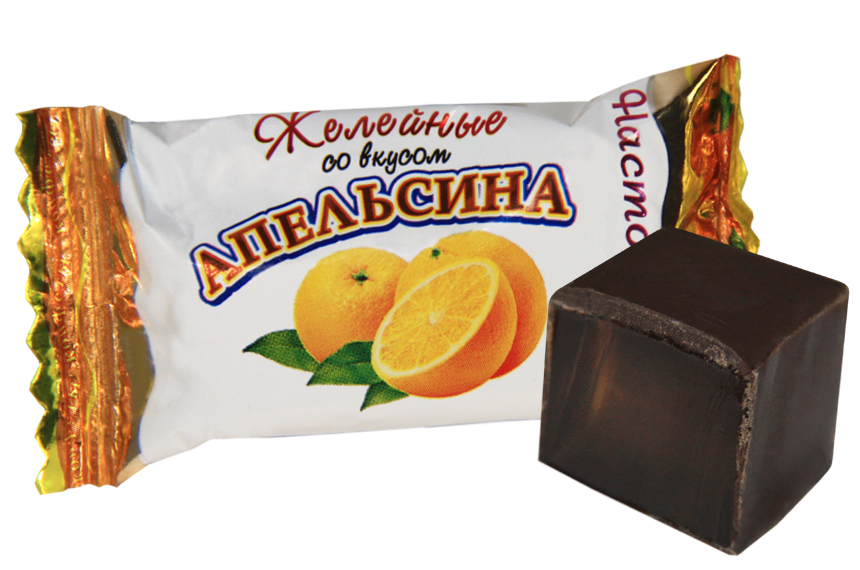 Желейные со вкусом апельсина 1 кг