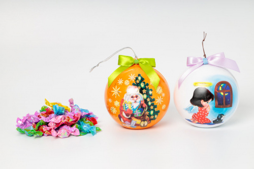 Конфеты глазированные «Russian Gift» (шар) 100 гр